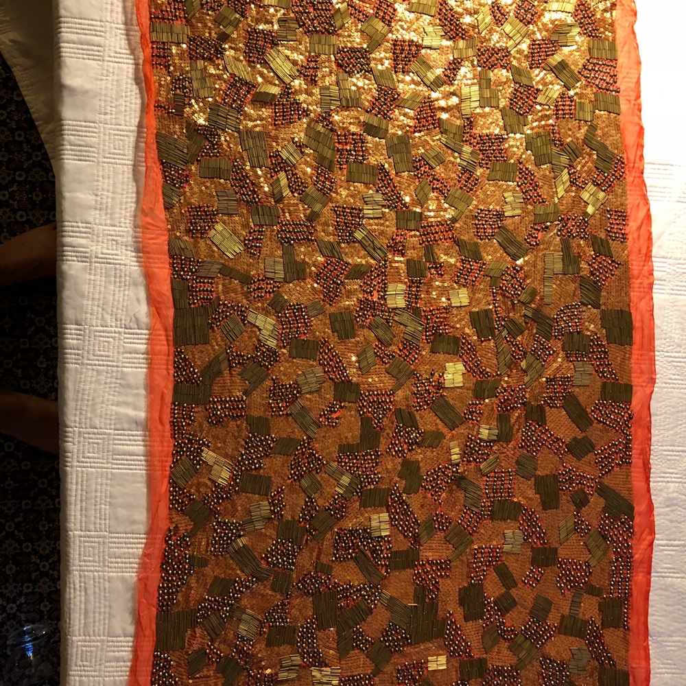 Beautiful sequin appliqué from India
